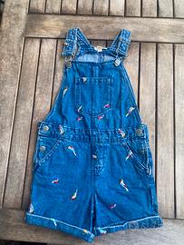 Salopette jeans, cinque anni, 110 cm