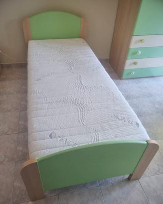 letto singolo completo