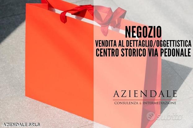 Negozio al dettaglio/oggettistica in via pedonale