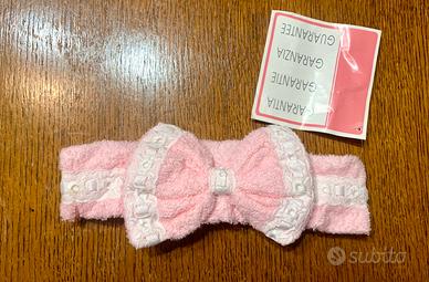 Fascia per capelli morbida spugna vintage, nuova