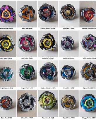 Lotto 20 Beyblade X completi come nuovi