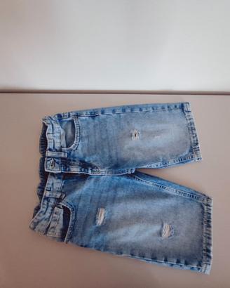 Pantaloncino jeans 10/11 anni