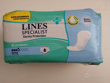 ASSORBENTI SAGOMATI UNISEX LINES SPECIALIST