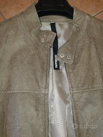 Giubbino in pelle invecchiato 