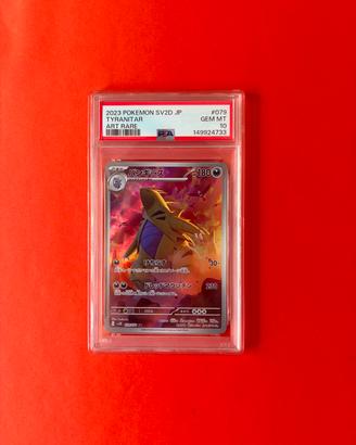 PSA 10 Tyranitar #079 Clay Burst (SV2D) JP Pokémon