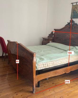 CAMERA DA LETTO COMPLETA FINE '800-PRIMI '900