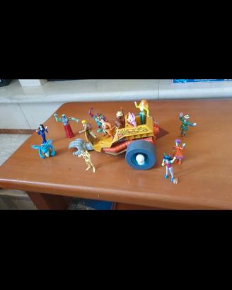 Ghostbusters Filmation Auto Malefica + Personaggi