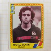Figurina Panini Micheal Platini Euro 88