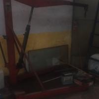 Palanco gru officina + disponile ponte sollevatore