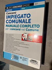 Manuale impiegato comunale Simone (XXIII ed.)