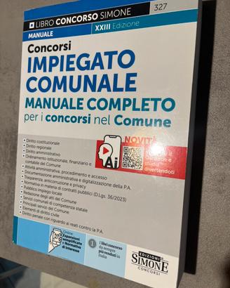 Manuale impiegato comunale Simone (XXIII ed.)