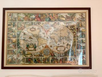 Quadro mappamondo storico  puzzle 5000 pezzi