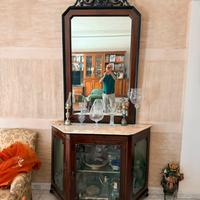 Etagere con specchio