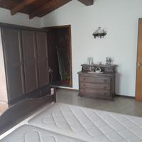 CAMERA COMPLETO in LEGNO MASSELLO ANTICATO