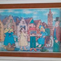 Quadro a puzzle di Heidi