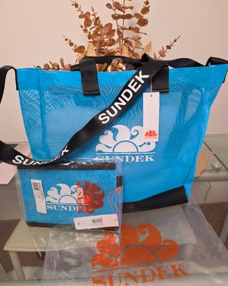 borsa mare sundek con pochette