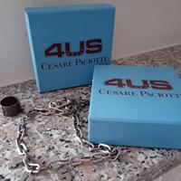 Collana e anello Cesare Paciotti