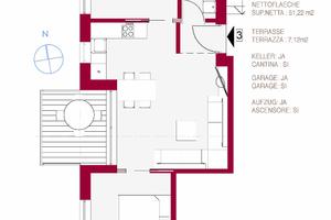 Affascinante trilocale di nuova costruzione