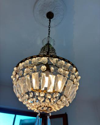 Lampadario vintage a mongolfiera