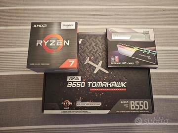 MSI B550 Tomahawk+Ryzen 5800X3D+32 Gb G.Skill CL16