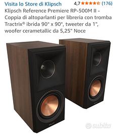 klipsch RP-500M II noce