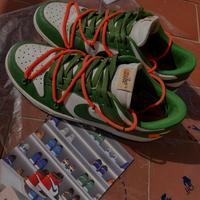 Nike x Off White Dunk Low 'pine green'