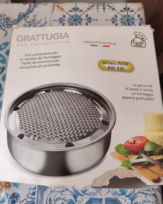 grattugia manuale+cestino portapane + 3 portatovag