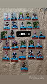 lotto lamincards dragonball succhi serie platino