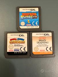 3 giochi Nintendo DS