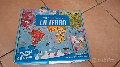 Viaggia, conosci, esplora La Terra. Puzzle