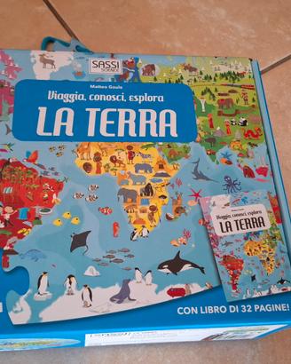 Viaggia, conosci, esplora La Terra. Puzzle