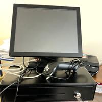 POS Touch Retail CD82+completo di Scanner e casset