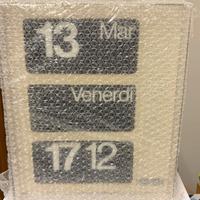 OROLOGIO A CARTELLINI SOLARI UDINE DATOR 6