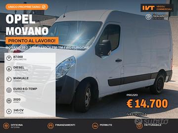 Opel Movano 2.3 130CV Passo Medio 14Q di portata E