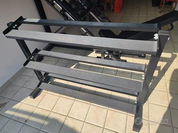 Rastrelliera porta manubri