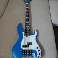 EMG+Harley Benton Enhanced MP-5 BLUE LAKE PLACID