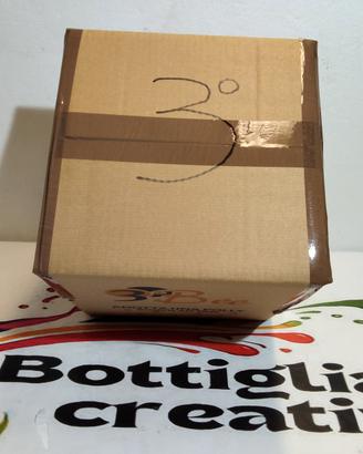 BIX N 3 CON 4 BOTTIGLIE VUOTE DI GIN DALLE FOTO 