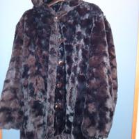 giacca pelliccia sintetica