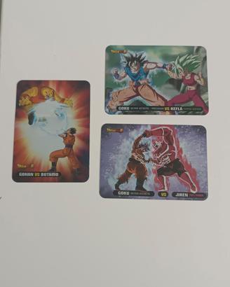 tre lamincard Dragon Ball Super