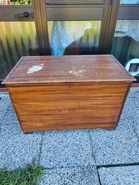 baule in legno 