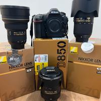 Nikon D850 + 14-24/2.8 + 24-70/2.8 + 28-300/3.5