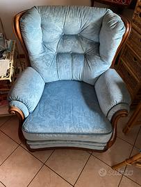 Poltrona classica restaurata