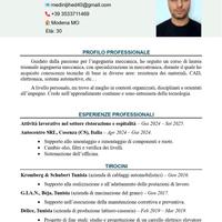 Operaio / Tecnico Junior / Tecnico apprendista