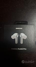 CUFFIE BUDS 3 PRO SAMSUNG, COLORE BIANCHE