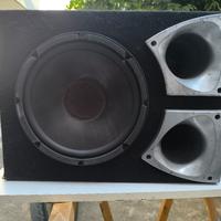 subwoofer axton 200 watt