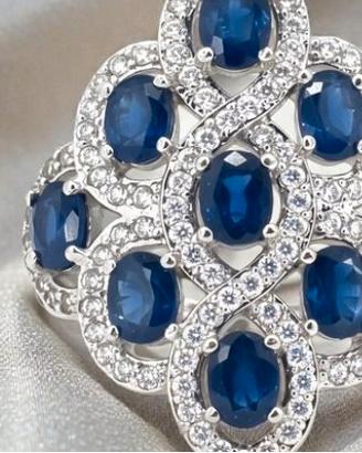 Anello con rubini