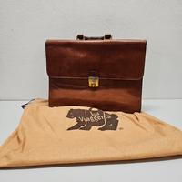 Ventiquattrore vintage in vera pelle, La Viaggeria