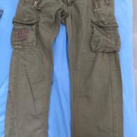 pantaloni cargo militari 