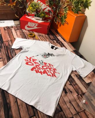 T-Shirt VL X NEVER Broke AGAIN Bones NERO UNISEX✨