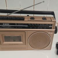 Radio con registratore cassette TENSAI Vintage 